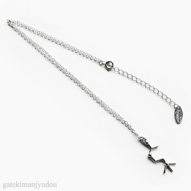 ストレス解消ホルモン「アセチルコリン」ネックレス【長さ変更可】