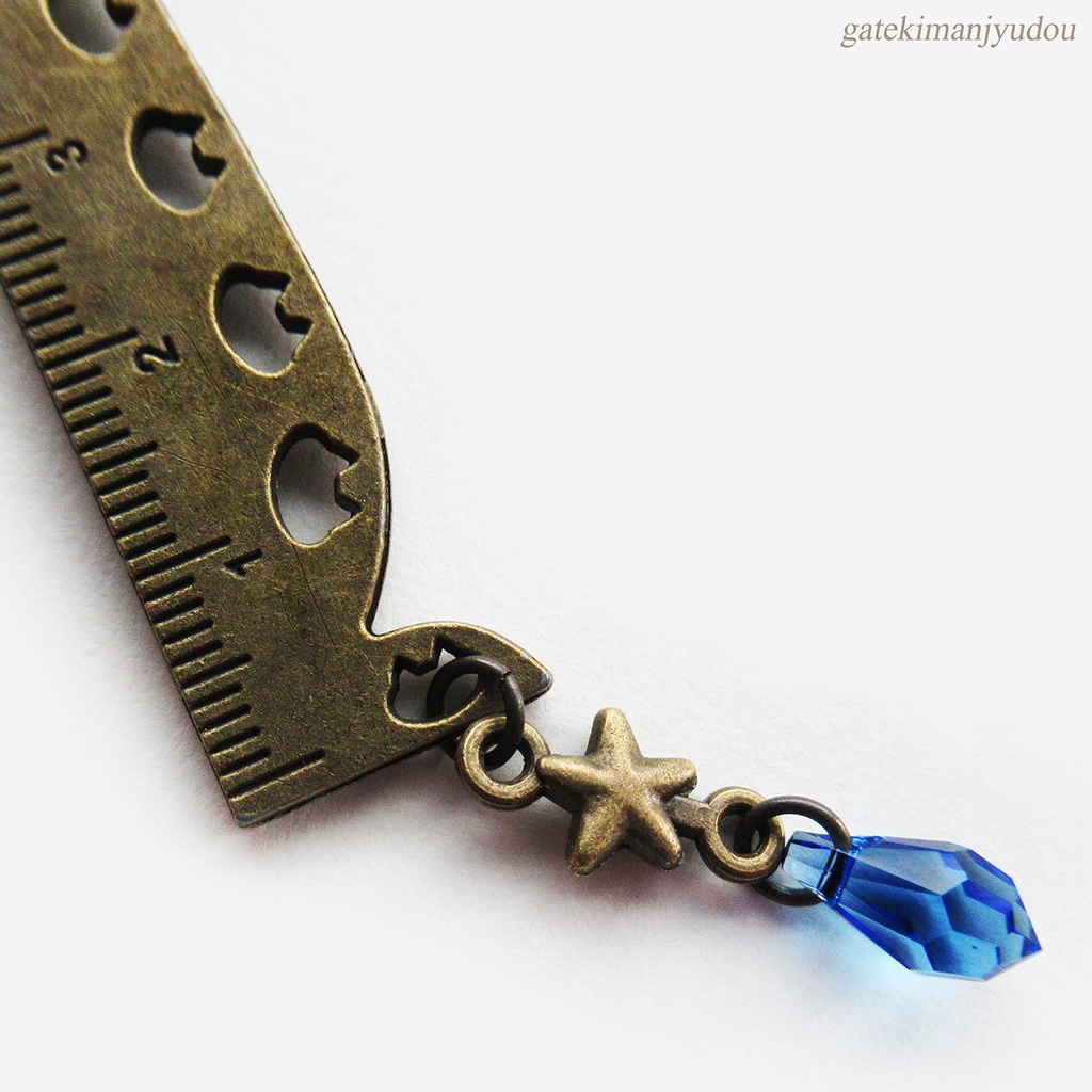 猫の定規型ブックマーカー