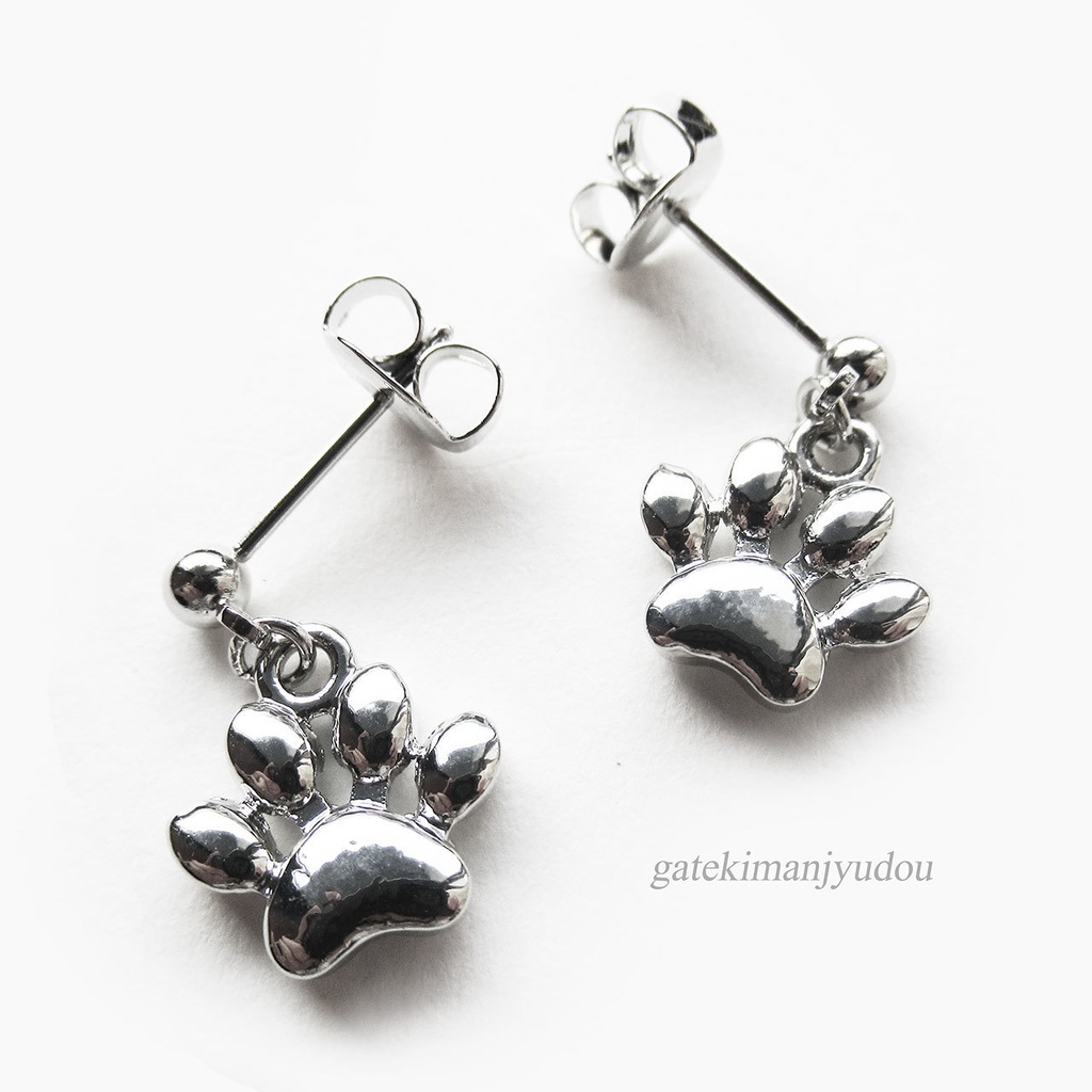 プチ肉球ピアス【イヤリング等変更可】
