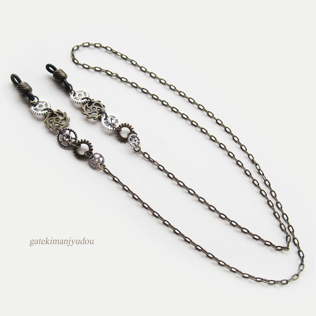 歯車のメガネチェーン