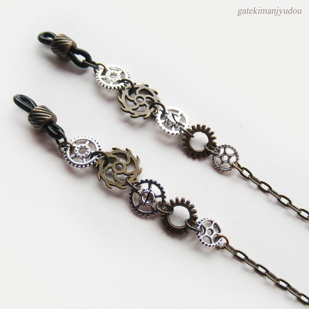 歯車のメガネチェーン