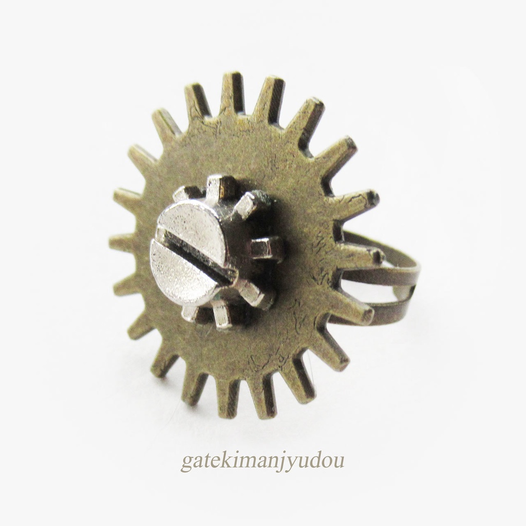 歯車リング〈フリーサイズ〉