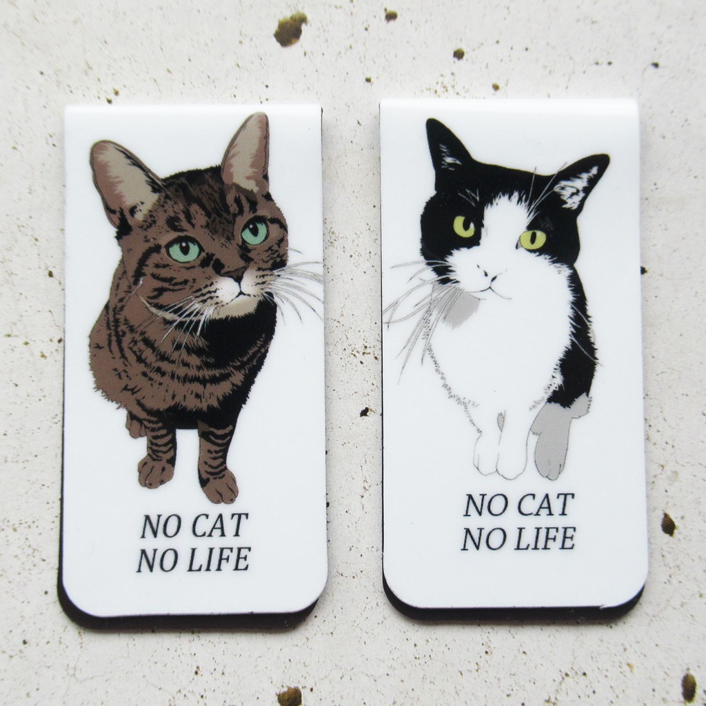 マグネットしおり / キジトラorハチワレ