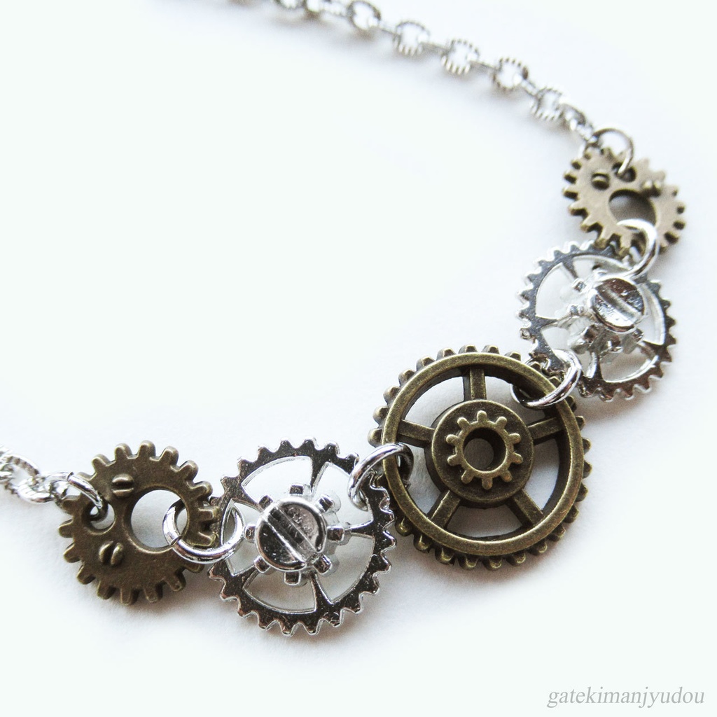 歯車アンクレット【長さ変更可】