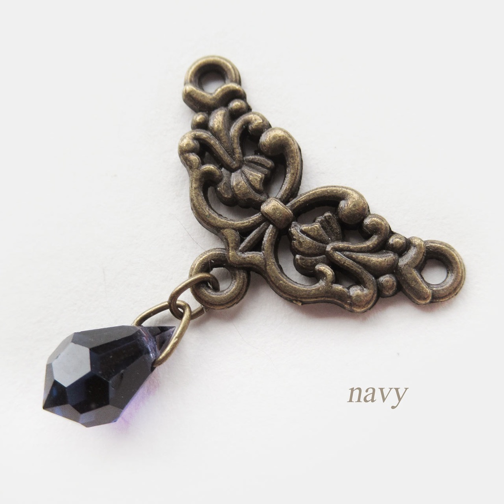 選べる3カラー◆アンティーク調ネックレス【長さ変更可】