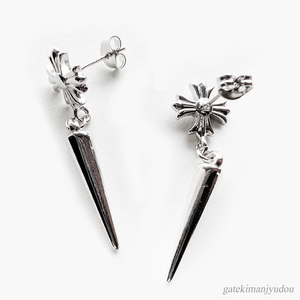 クロス&スパイク▽ピアス