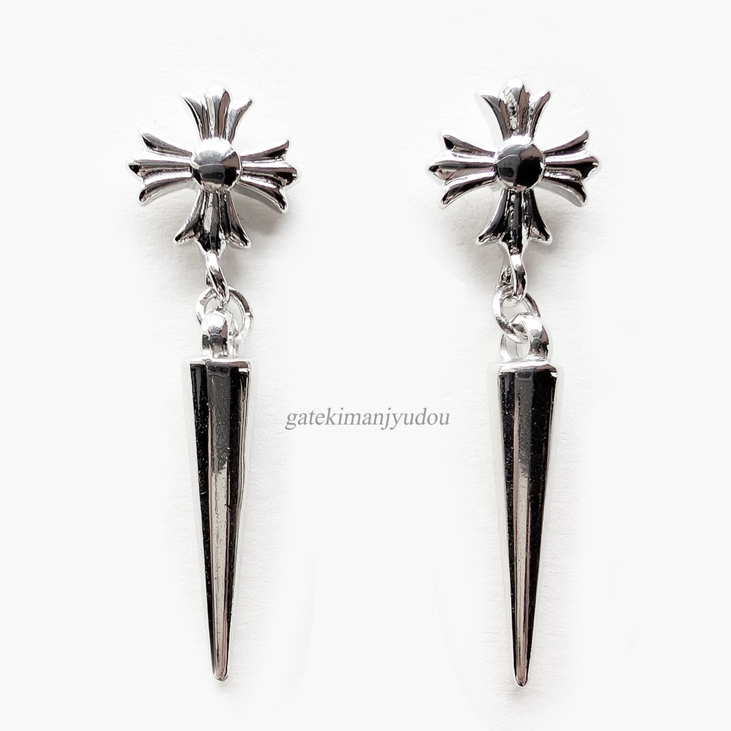 クロス&スパイク▽ピアス