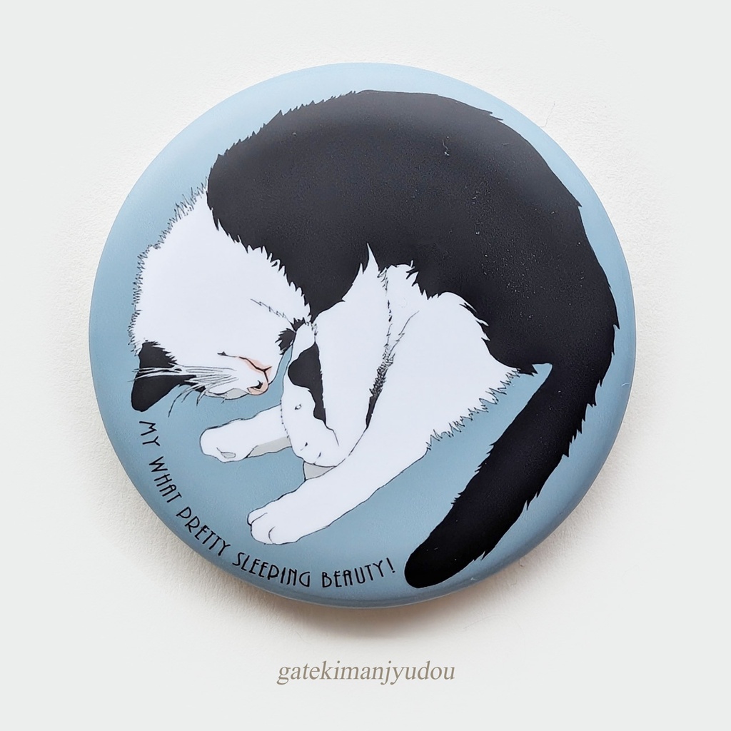 猫さんイラスト缶バッジ(ブラインド販売)