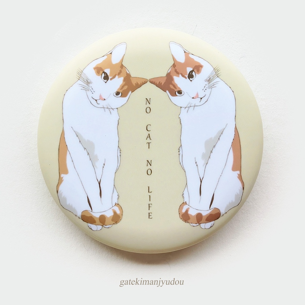 猫さんイラスト缶バッジ(ブラインド販売)