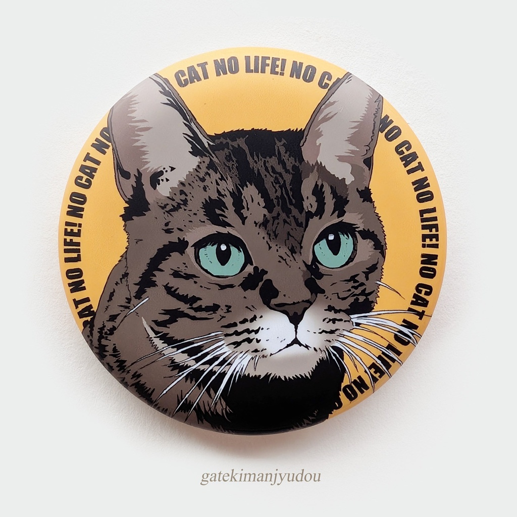 猫さんイラスト缶バッジ(ブラインド販売)