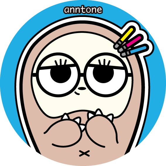 Sns用アイコンイラスト キャラ１体 背景 Anntone Booth