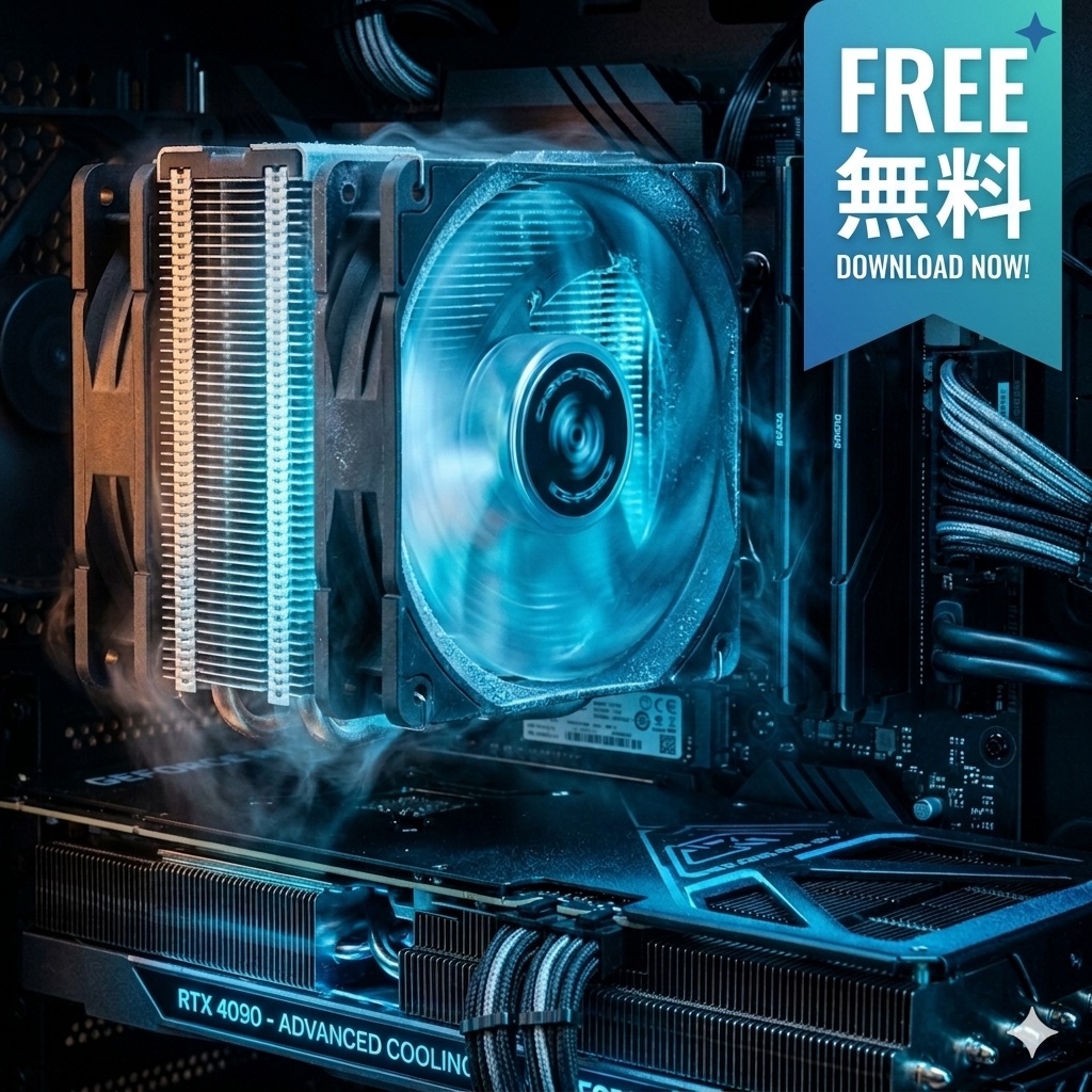 「【PC冷却推奨】高負荷作業の後に。パソコンと脳を休めるための4分34秒」