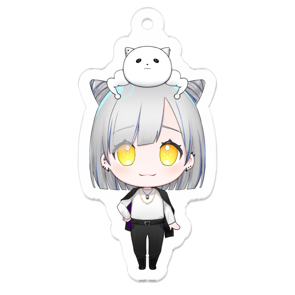 くろまるミニ アクリルキーホルダー