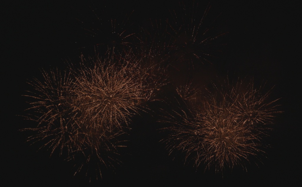 【実写動画】夏祭りの花火2024②