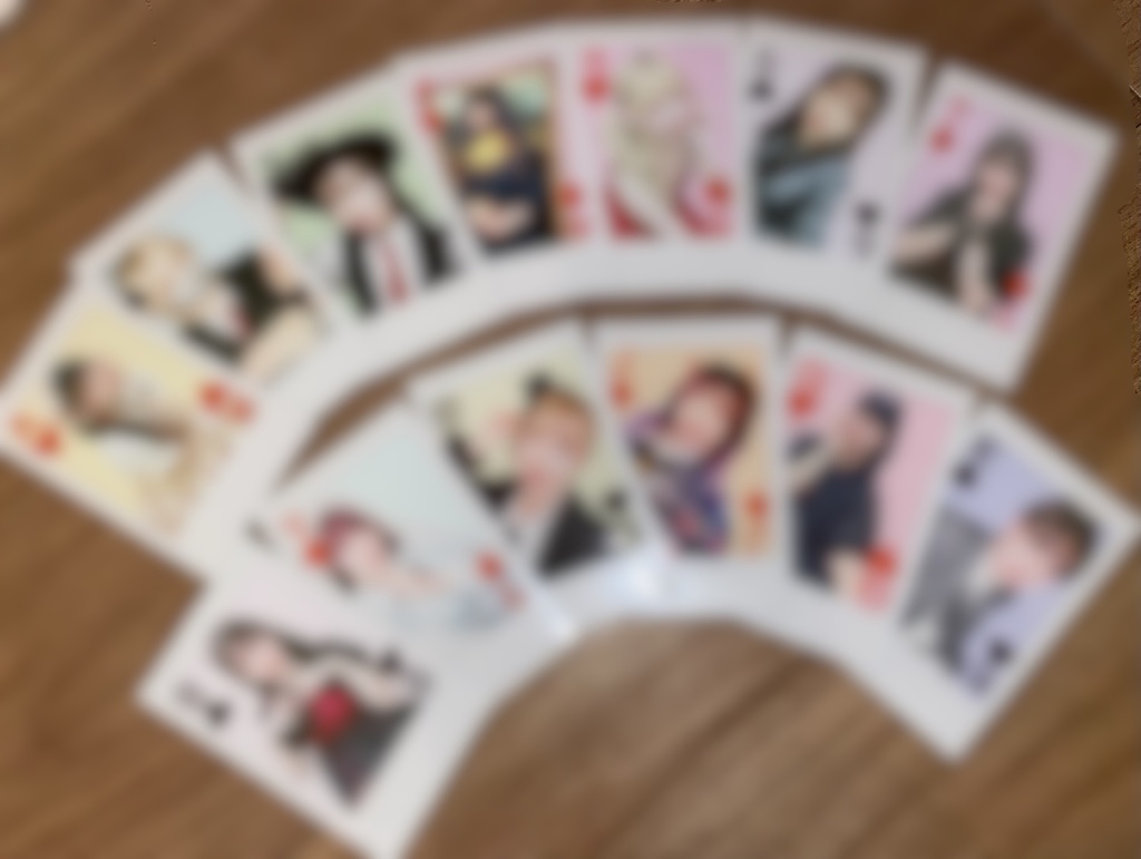 りりりみ。生誕 トランプチェキセット