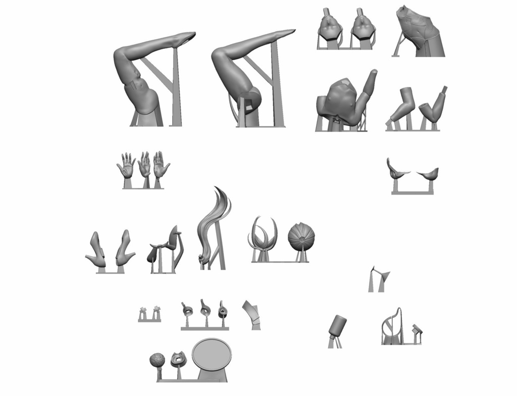 兎美ショーゴ 欲しがりバニーver 3Dプリント用データ