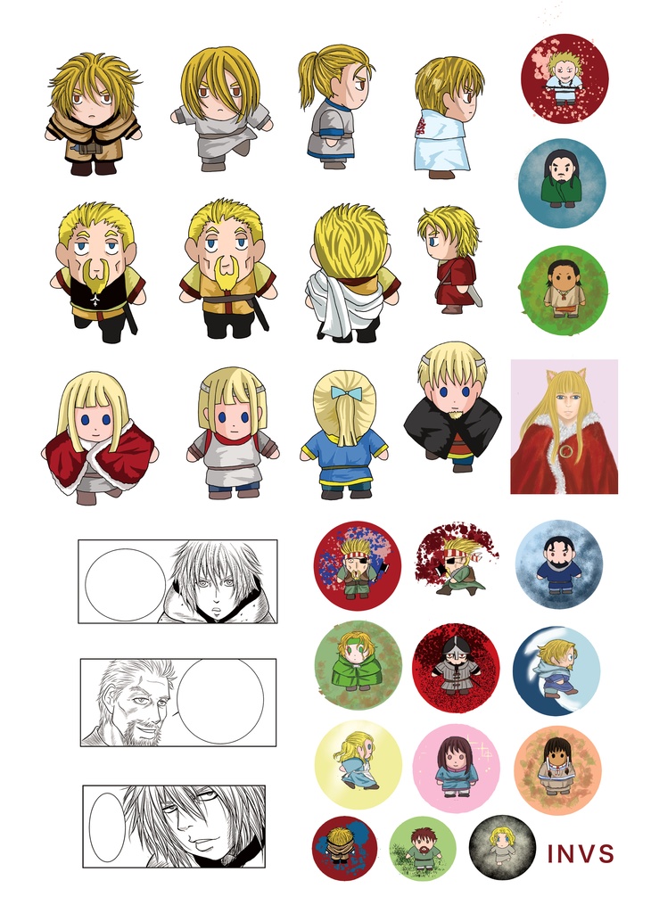 マステシートA5サイズ　ヴィンサガ