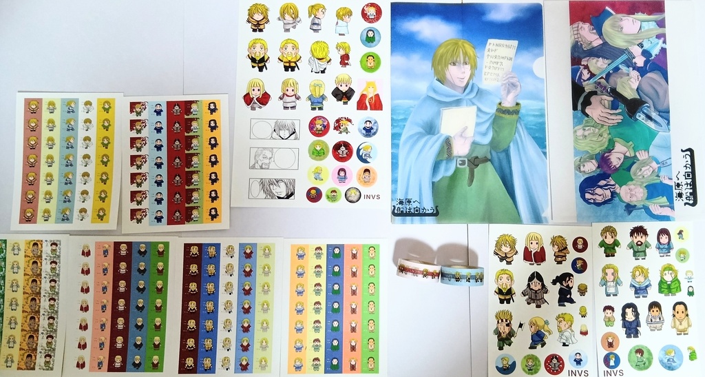 vsペーパーラリー用景品セット