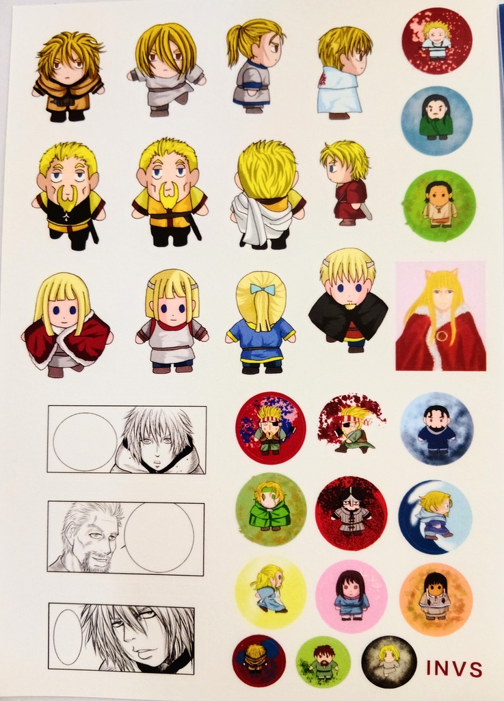 vsペーパーラリー用景品セット