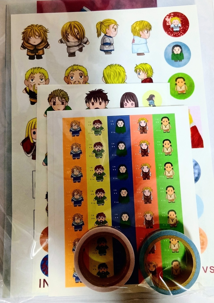 vsペーパーラリー用景品セット
