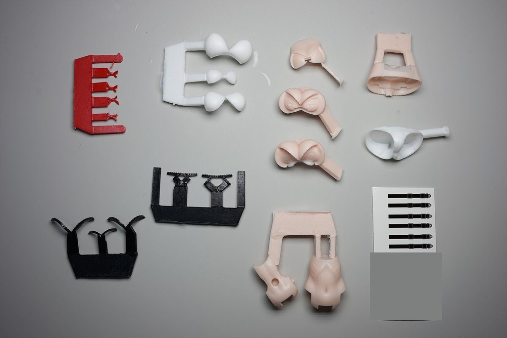 MSG body Whiteランジェリーセット (Skin 選択)