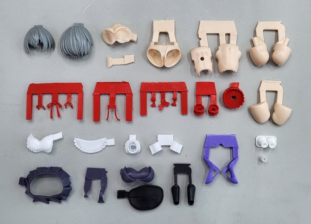 Maid set (Susanowo body type) (Skin 選択)