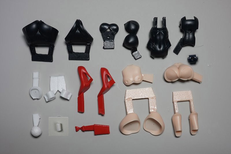 MSG body Bunny Girl Black (Skin 選択)