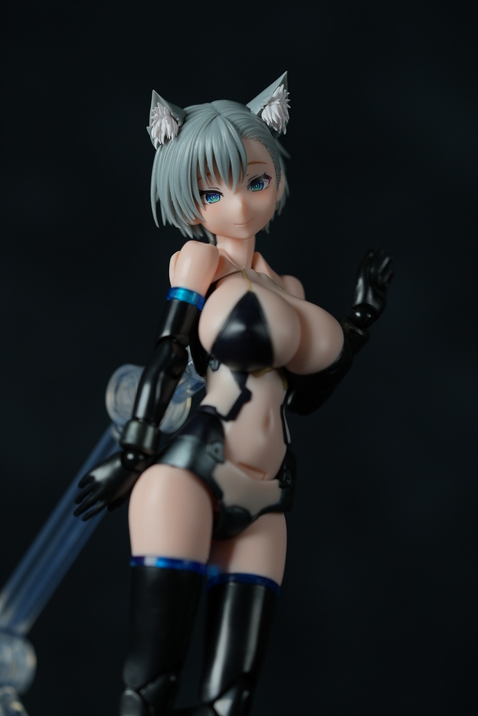 Muscuto メガミデバイス 改造キット バニーガール ブルー ASRA用 朱羅 