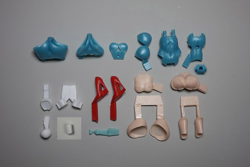 MSG body Bunny Girl Blue (Skin 選択)