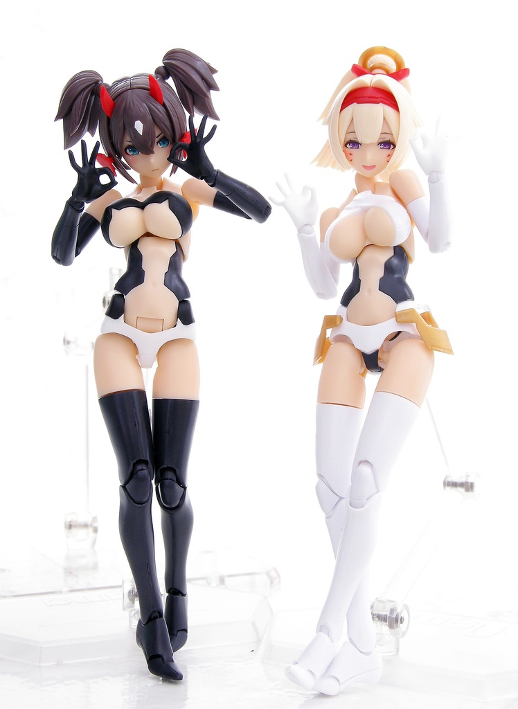 ASRAのメガミデバイス改造パーツセット(ASRA忍者/弓兵)