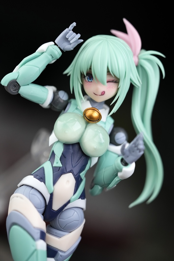 (WF予定)[MFK-13] ガデ子 フェイスパーツセット (カラープリント 完成品)