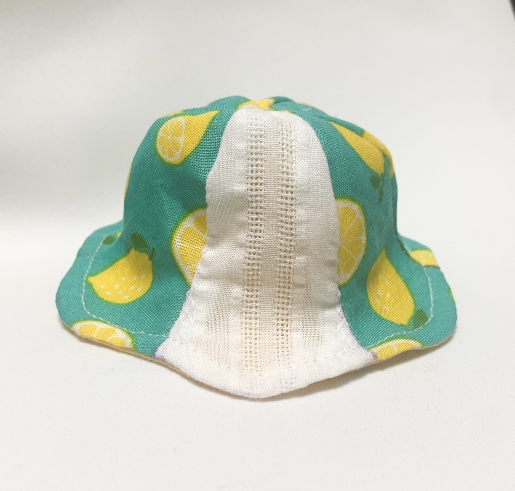 🍋さわやかレモンソーダ🍋なチューリップハット(10㎝ぬいサイズ)
