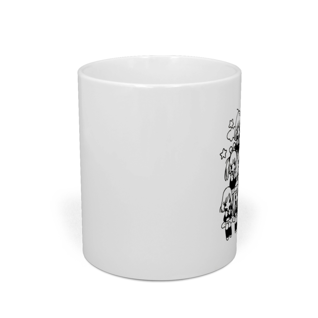 「ゆめしかちゃん×ずっといいこちゃん」マグカップ