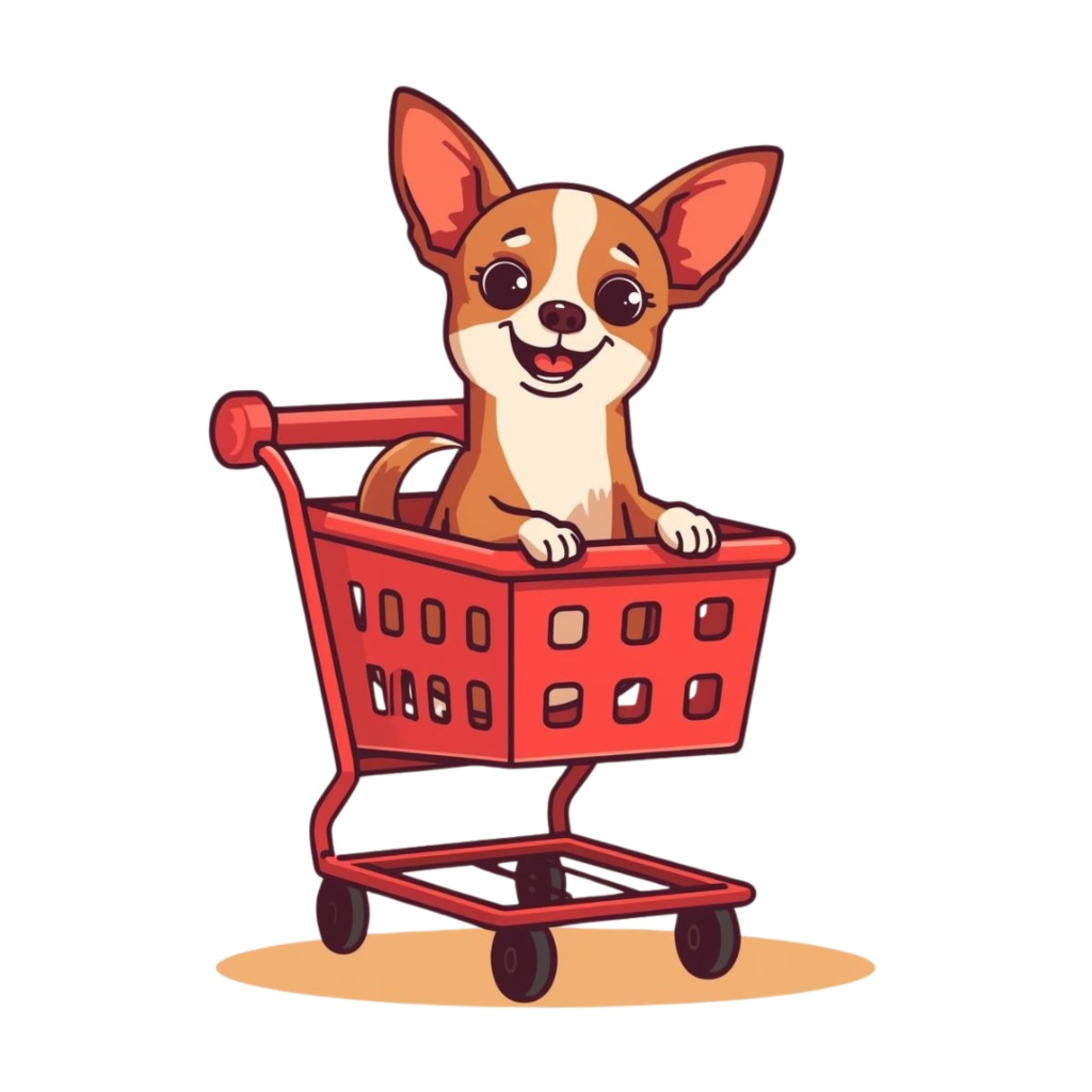 🐾 チワワのコミカルで可愛いクリップアート(全12種類・PNG形式) 🐾