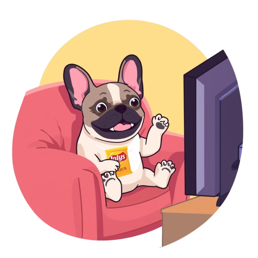 🐾フレンチブルドッグ擬人化シリーズ・フラットイラスト風クリップアート(全12種類・PNG形式・背景透過)🐾