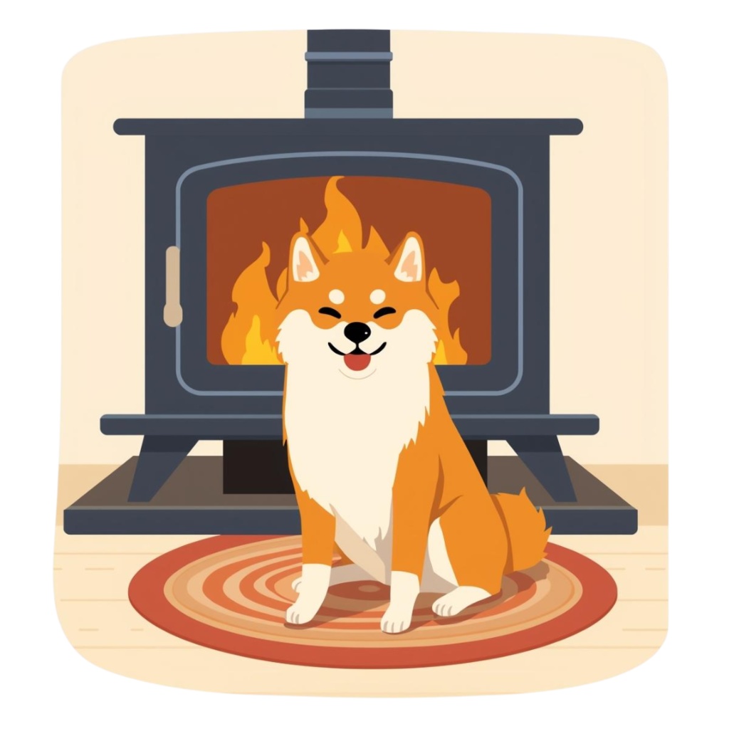 🐾 柴犬の日常シリーズ・フラットイラスト風クリップアート(全12種類・PNG形式・背景透過)🐾