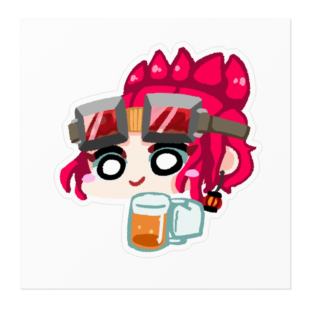 あずみちゃんステッカー