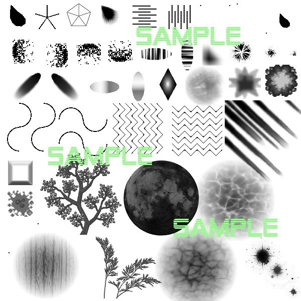 Pixia用ペンデータ100個セット