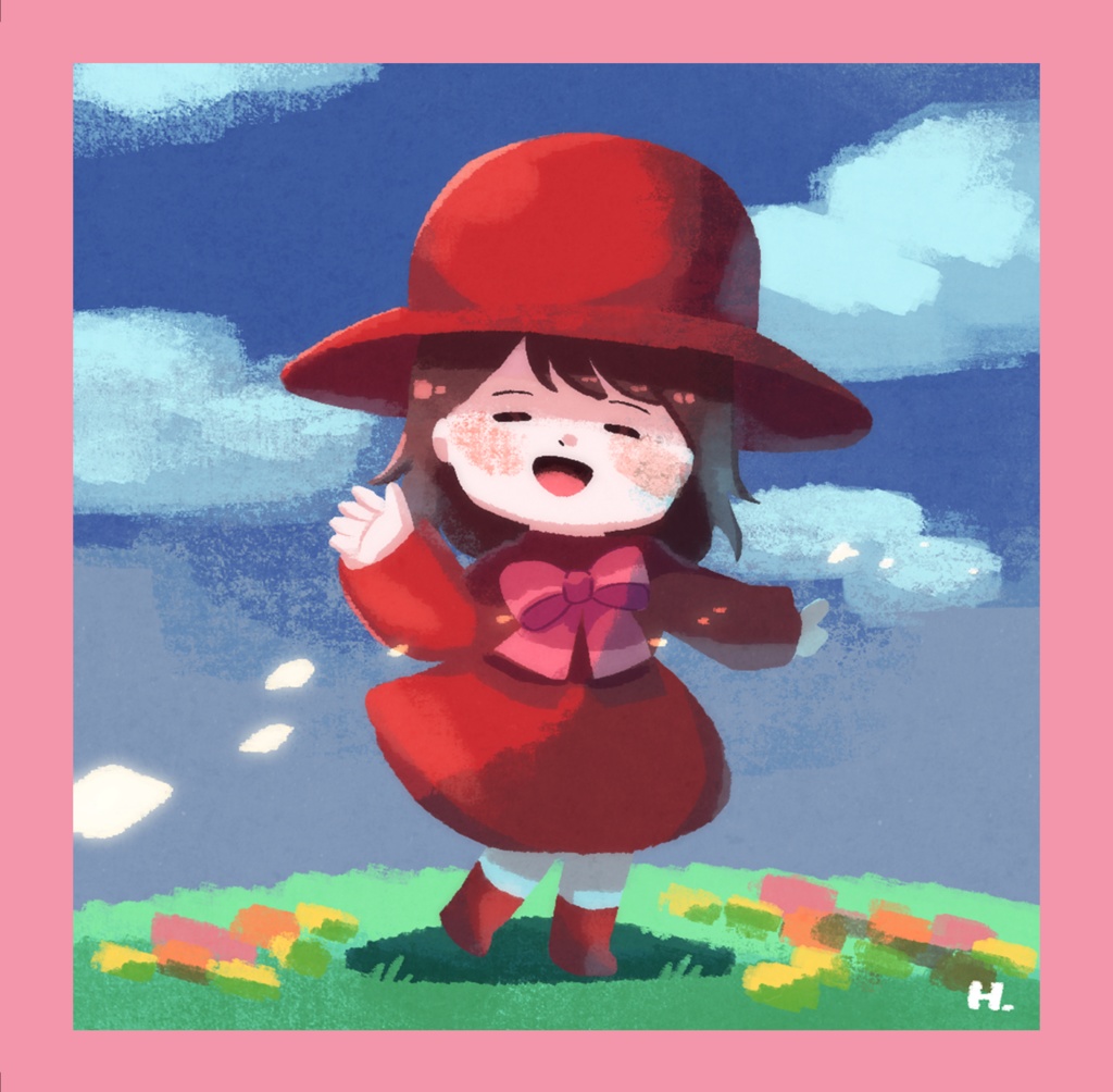 マリナちゃんイラストカード