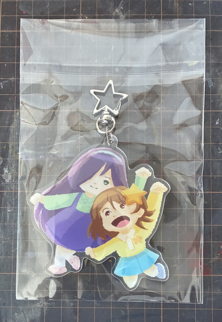 アカリちゃんとシオンちゃんアクリルキーホルダー