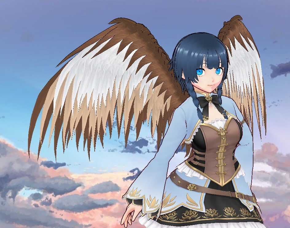 【VRoid】Harpy Wings