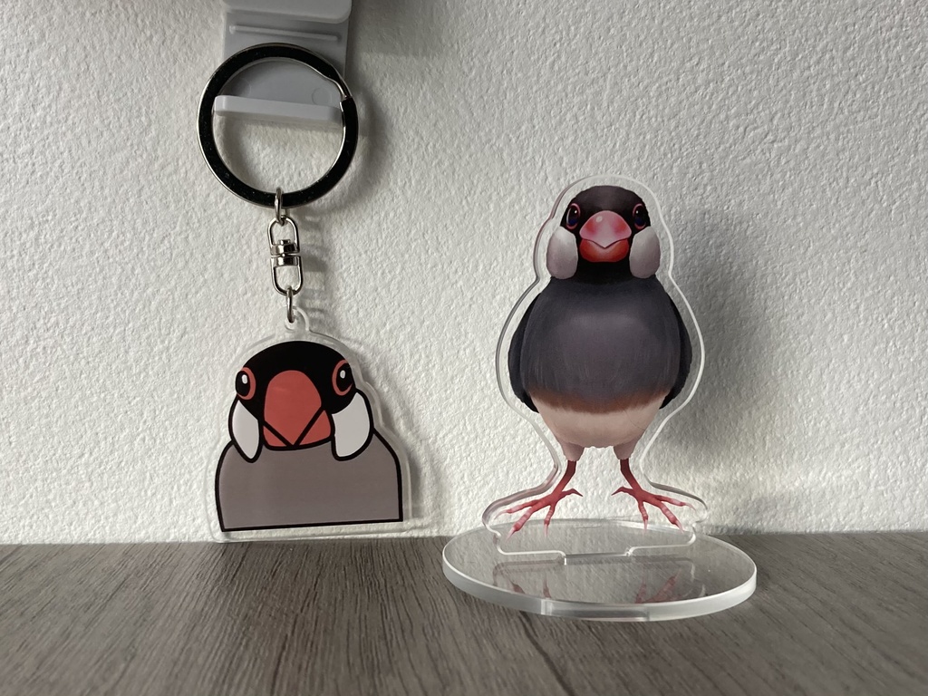 【１周年記念グッズセット再販】アクリルスタンド　アクリルキーホルダー