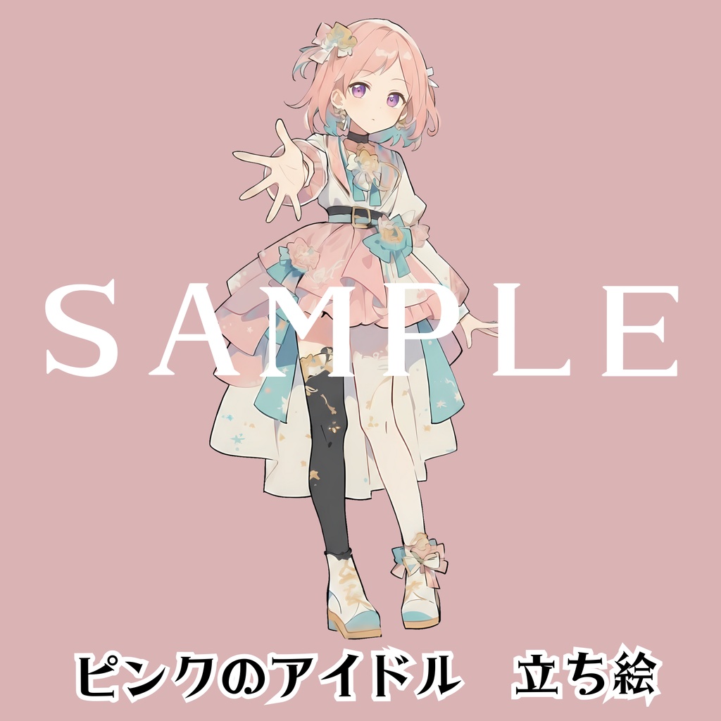 【立ち絵素材 23】双子のアイドル