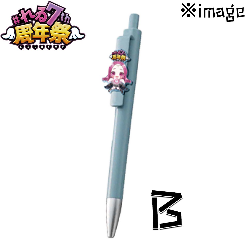 【7周年グッズ/7th goods】ボールペン 2種 【A】ブラック 【B】 スモークブルー/Ballpoint pens (2 types)er 【A】Black 【B】Smoke Blue