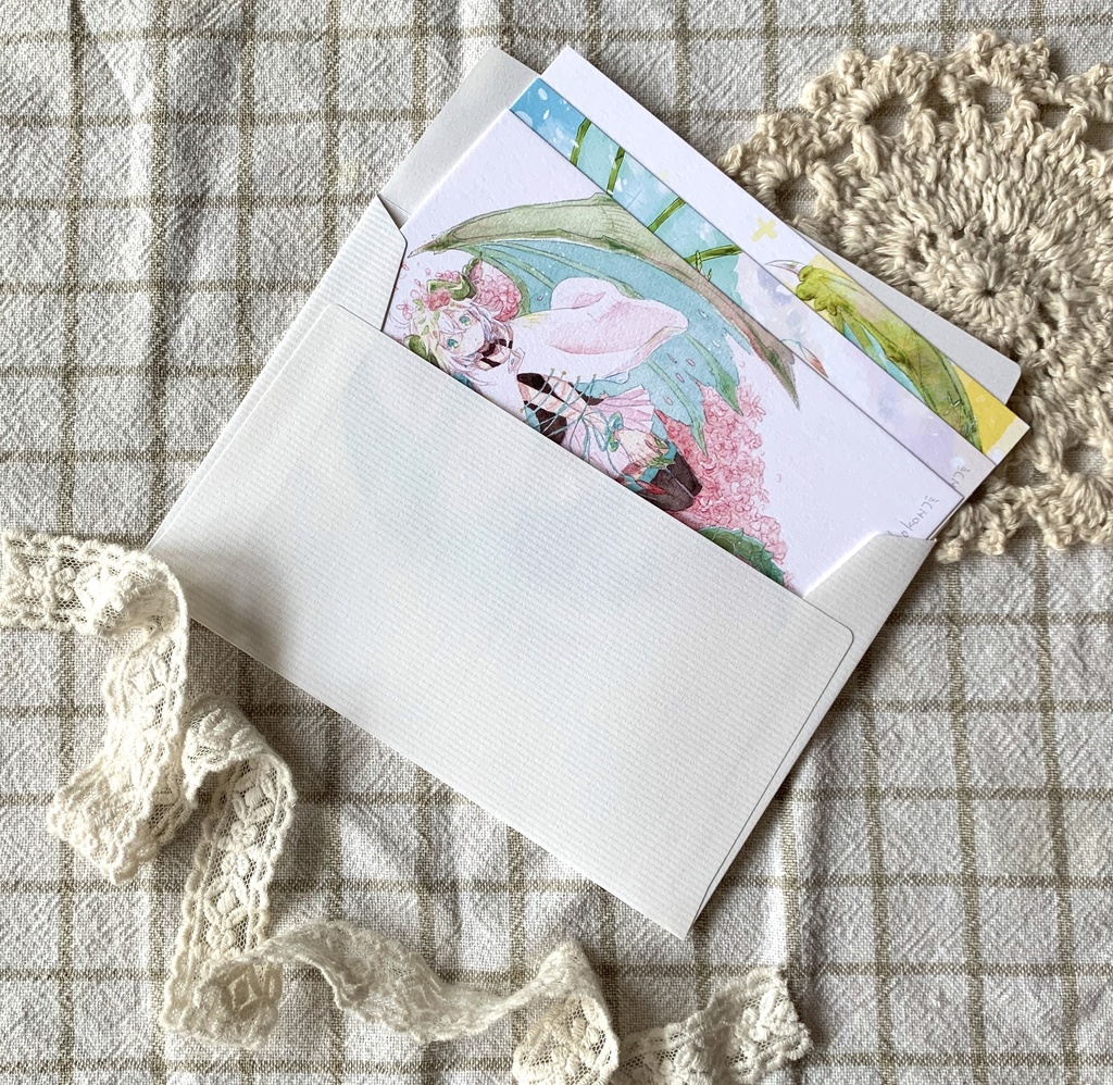 竜娘ティカ ポストカードセット