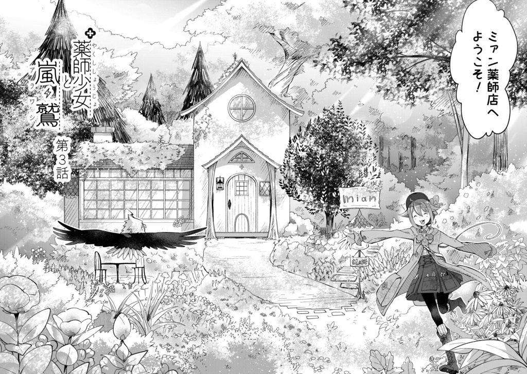 薬師少女と嵐鷲 1