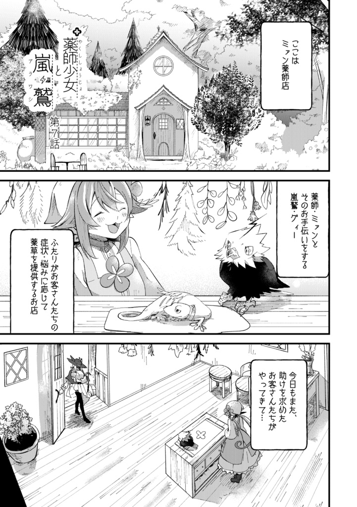 薬師少女と嵐鷲 3