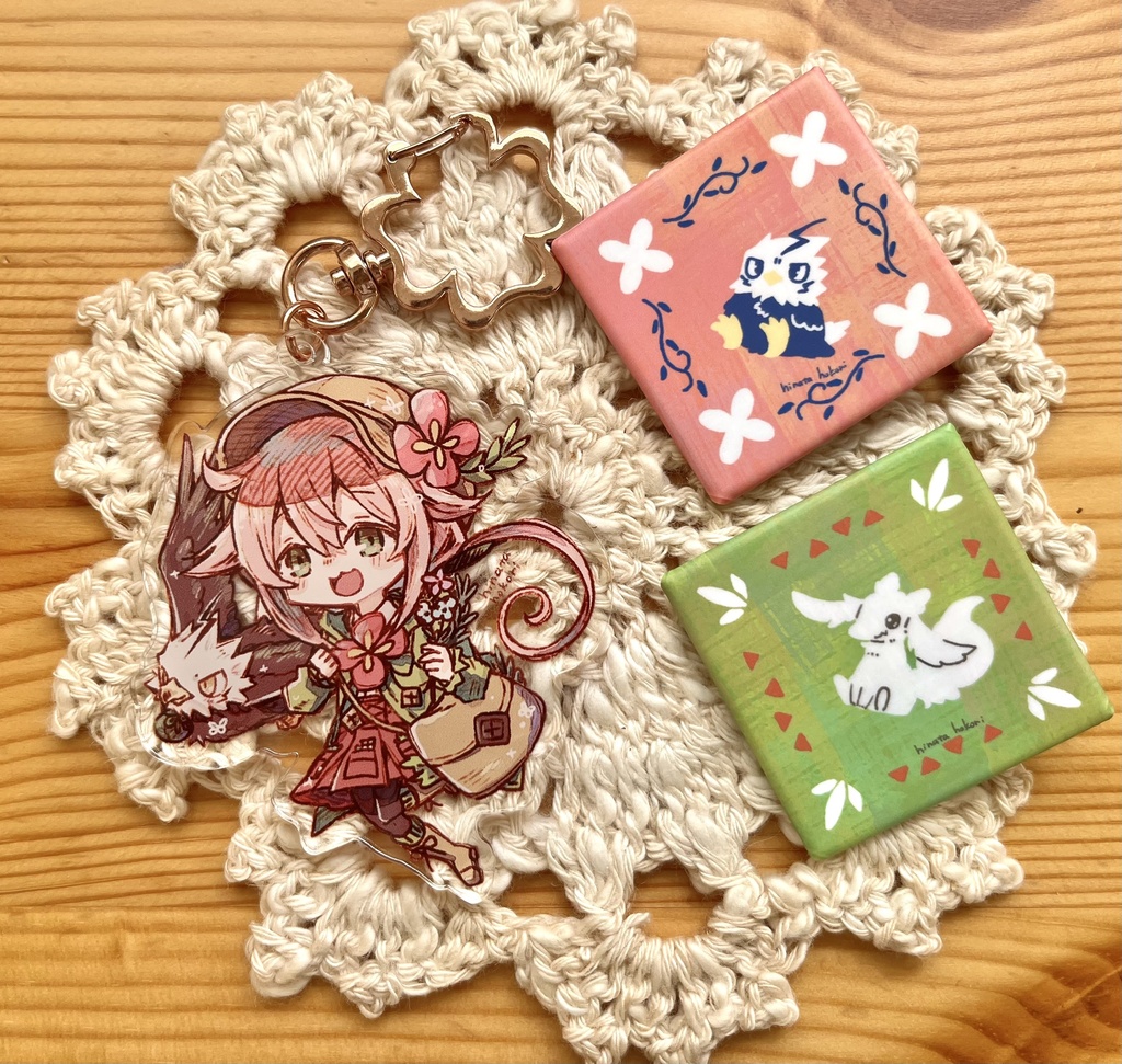 グィー・クルミ缶バッジ