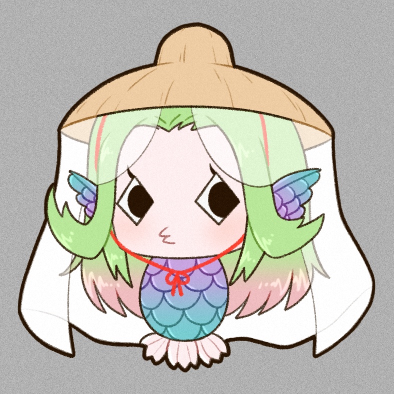 アマビエ様(こまちver.)