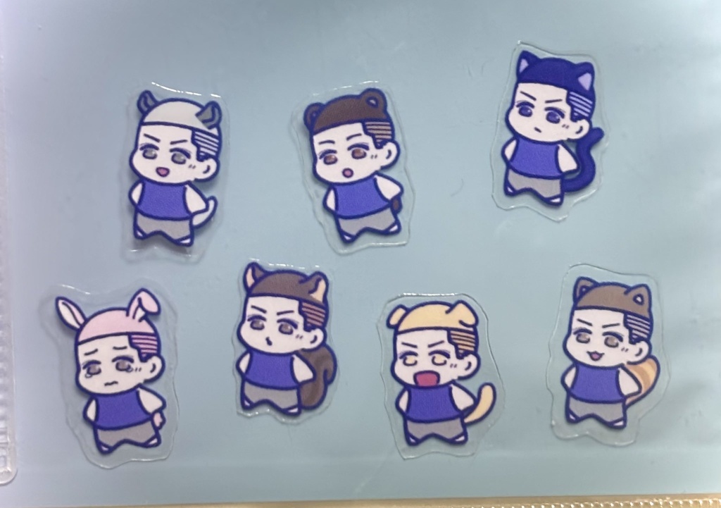 ケモ沢フレークシール